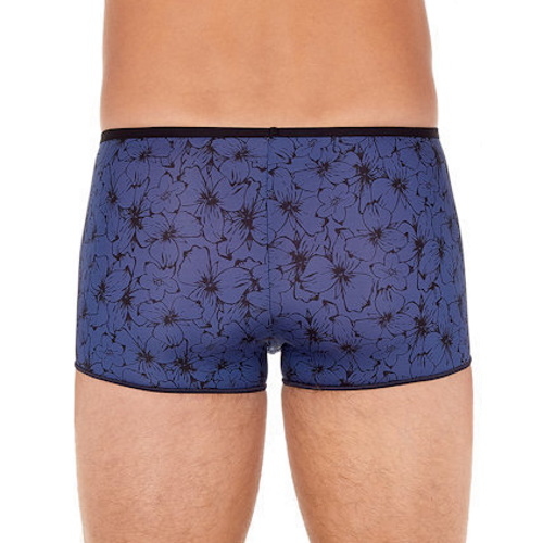 HOM Nassau bleu/print sport trunk HOM Nassau bleu/print sport trunk