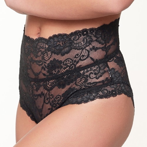 LingaDore Quotidien Maxi Slip noir haut slip LingaDore Quotidien Maxi Slip noir haut slip