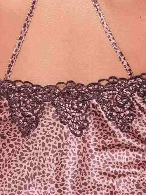 LingaDore Night Animal Cork marron/print nuisette LingaDore Night Animal Cork marron/print nuisette