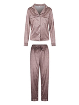 LingaDore Nuit Animal Cork marron/print pyjama