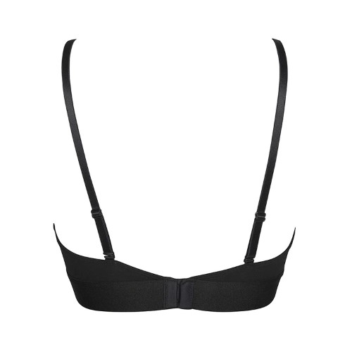 Mon Basic par After Eden Sporty noir soutien-gorge sans armatures en dentelle Mon Basic par After Eden Sporty noir soutien-gorge sans armatures en dentelle