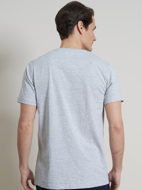 Un poisson nommé Fred 120001 grey melange shirt Un poisson nommé Fred 120001 grey melange shirt