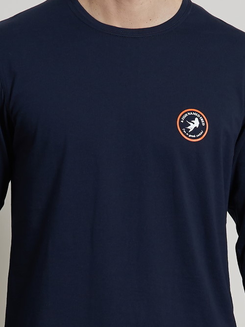 Un poisson nommé Fred 120002 bleu marine chemise de pyjama Un poisson nommé Fred 120002 bleu marine chemise de pyjama