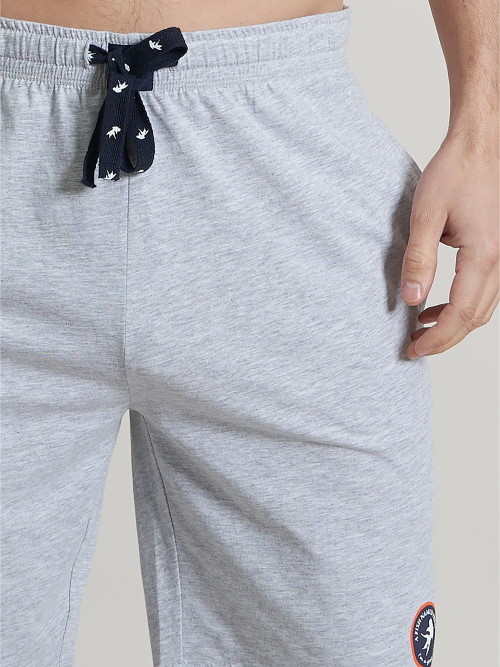 Un poisson nommé Fred 120003 grey melange pantalon de pyjama Un poisson nommé Fred 120003 grey melange pantalon de pyjama