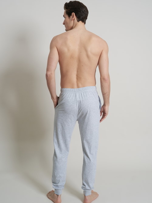 Un poisson nommé Fred 120010 grey melange pantalon de pyjama Un poisson nommé Fred 120010 grey melange pantalon de pyjama