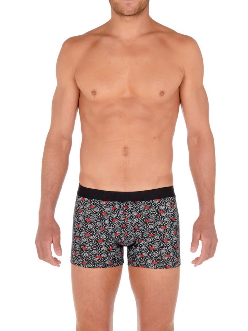 HOM Roses Love noir/print boxer HOM Roses Love noir/print boxer