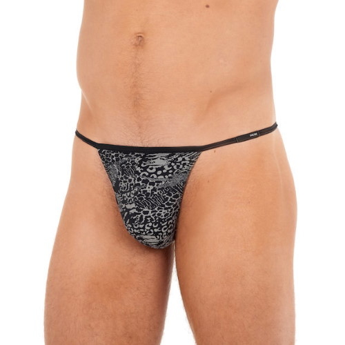 HOM Nairobi noir string pour hommes HOM Nairobi noir string pour hommes
