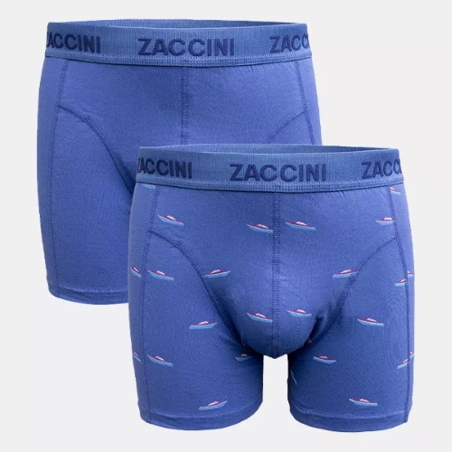 Zaccini Speedboat bleu/print boxer