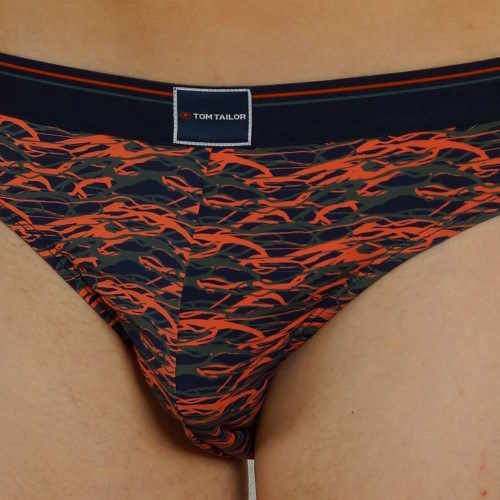 Tom Tailor Blue/Green All over  bleu/print slip pour hommes Tom Tailor Blue/Green All over  bleu/print slip pour hommes