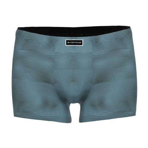 Tom Tailor Wave bleu/noir sport boxer Tom Tailor Wave bleu/noir sport boxer