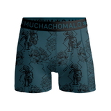 Muchachomalo Batik bleu/print boxer pour hommes