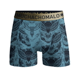 Muchachomalo NiteOwl bleu/print boxer pour hommes