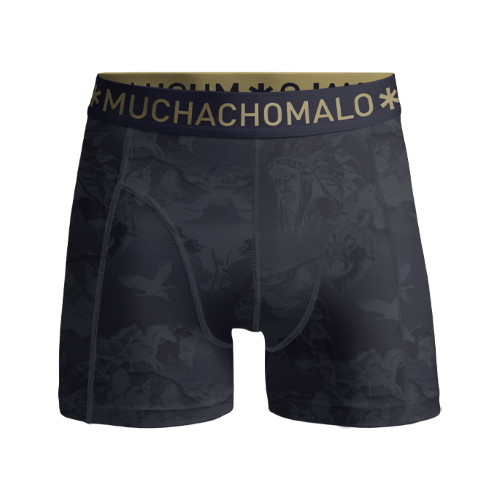 Muchachomalo Bear bleu marine/print boxer pour hommes