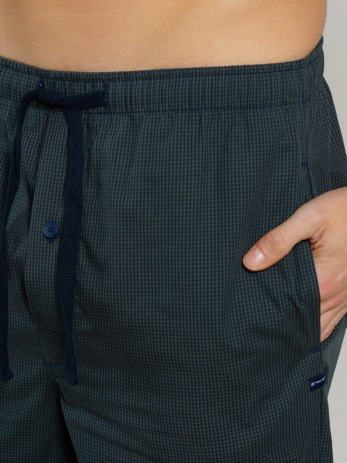 Tom Tailor Checkered vert/print pantalon de pyjama Tom Tailor Checkered vert/print pantalon de pyjama