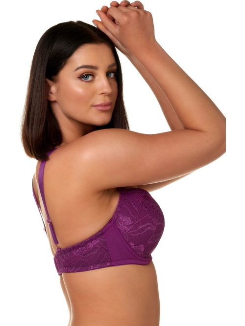 After Eden D-Cup & Up Anna aubergine soutien-gorge rembourré After Eden D-Cup & Up Anna aubergine soutien-gorge rembourré