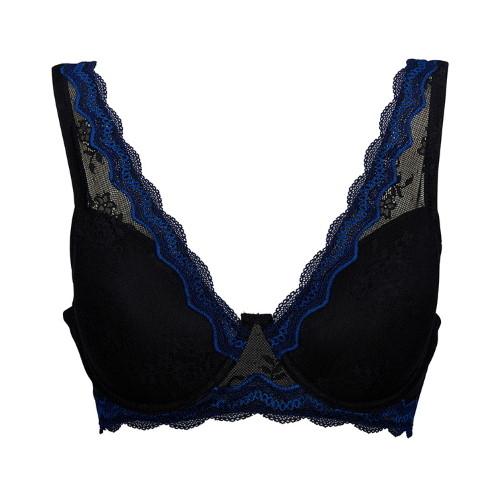 After Eden D-Cup & Up Noa noir/bleu soutien-gorge rembourré After Eden D-Cup & Up Noa noir/bleu soutien-gorge rembourré