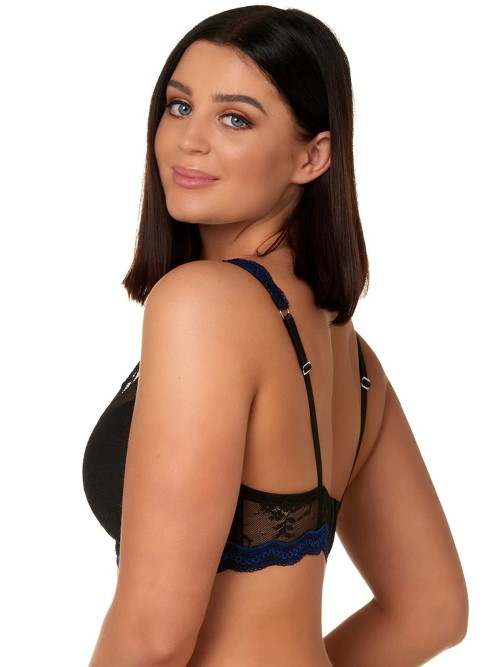 After Eden D-Cup & Up Noa noir/bleu soutien-gorge rembourré After Eden D-Cup & Up Noa noir/bleu soutien-gorge rembourré