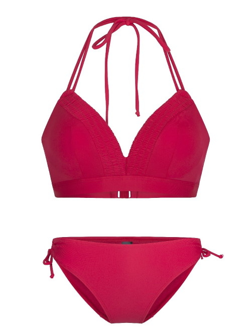 Plage de LingaDore Red Fleur rouge set Plage de LingaDore Red Fleur rouge set