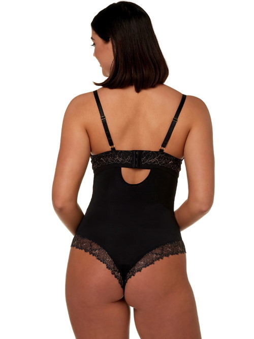 After Eden D-Cup & Up Novenna noir/or corselet After Eden D-Cup & Up Novenna noir/or corselet