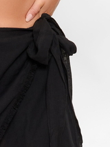 Lingadore Beach  Fold Over Skirt noir jupe