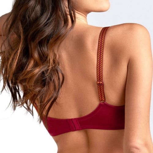 Marlies Dekkers Space Odyssey rouge foncé soutien-gorge sans forme Marlies Dekkers Space Odyssey rouge foncé soutien-gorge sans forme