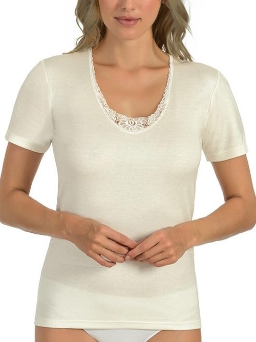 Entex Liesl ivoire thermo t-shirt pour femmes