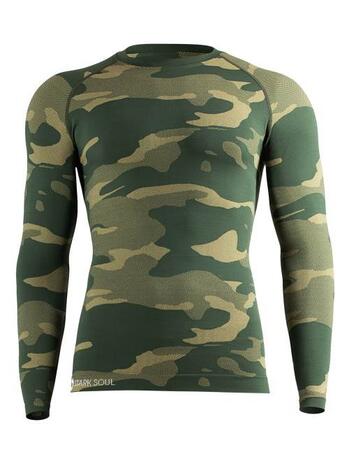 Stark Soul Heren Thermo Shirt Camouflage Green 41