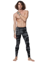 Stark Soul Camouflage gris/print thermo pantalon pour hommes