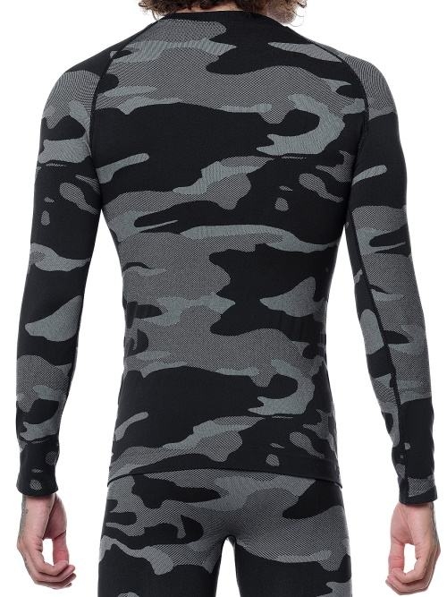 Ame d'acier Camouflage gris/print thermo t-shirt pour homme Ame d'acier Camouflage gris/print thermo t-shirt pour homme