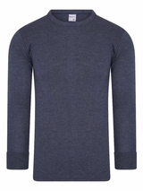 Beeren Sous-vêtements Basic bleu thermo t-shirt pour homme