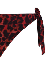 Maillots de bain Marlies Dekkers Panthera noir/rouge slip de bikini