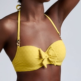 Maillots de bain Marlies Dekkers Sunglow jaune haut de bikini préformé