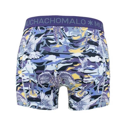 Muchachomalo Prince violet/print boxer Muchachomalo Prince violet/print boxer