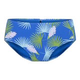 Lingadore Beach Palm Leaf bleu/print slip de bikini