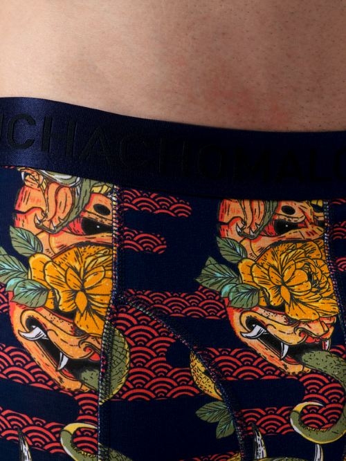 Muchachomalo Leaves bleu/print boxer Muchachomalo Leaves bleu/print boxer