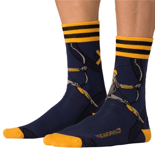 Muchachomalo Hercules bleu marine/print chaussettes Muchachomalo Hercules bleu marine/print chaussettes