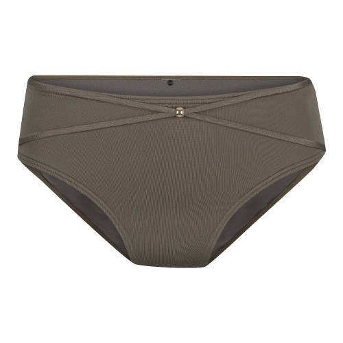 Plage de LingaDore Carol kaki slip de bikini Plage de LingaDore Carol kaki slip de bikini