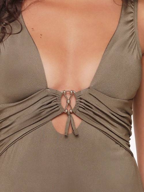 Plage de LingaDore Carol kaki maillot de bain Plage de LingaDore Carol kaki maillot de bain