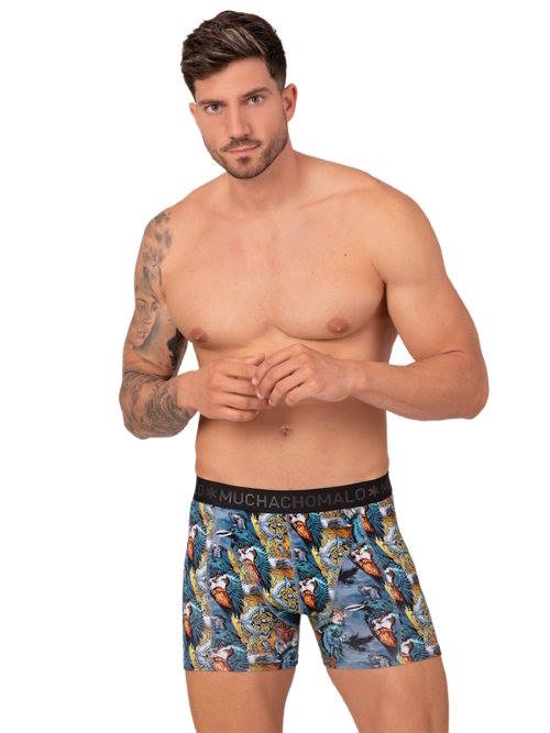 Muchachomalo Myth Norway bleu/print boxer Muchachomalo Myth Norway bleu/print boxer