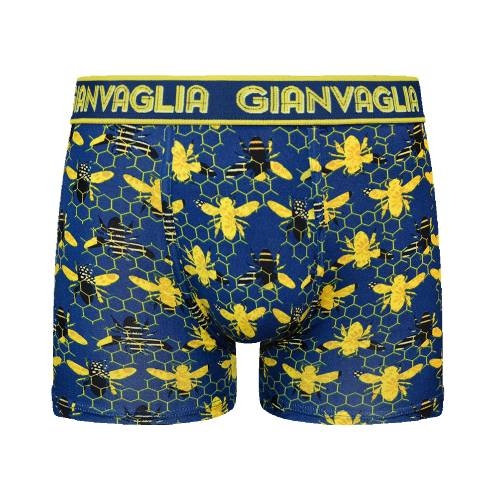Gianvaglia Beezzz bleu/print boxer