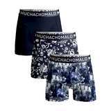 Muchachomalo FloralDino bleu marine/print boxer