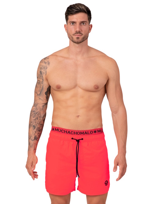 Muchachomalo Swim rose fluo maillot de bain pour homme Muchachomalo Swim rose fluo maillot de bain pour homme