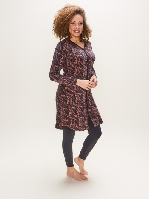 Charlie Choe Wild Nights gris/rose chemise de nuit Charlie Choe Wild Nights gris/rose chemise de nuit