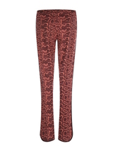 Charlie Choe Coeur sauvage terracotta pantalon de pyjama