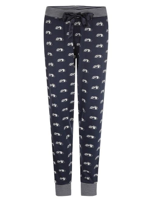 Charlie Choe Into The Wild bleu marine/blanc pantalon de pyjama