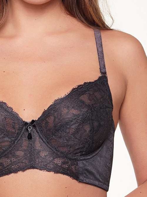 LingaDore Dark Snake bleu marine soutien-gorge sans forme LingaDore Dark Snake bleu marine soutien-gorge sans forme