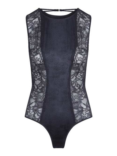 LingaDore Dark Snake bleu marine corselet LingaDore Dark Snake bleu marine corselet