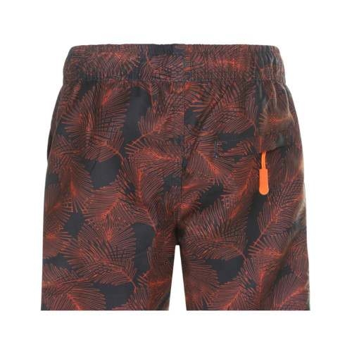 DJ DutchJeans Plume orange/print maillot de bain pour homme  DJ DutchJeans Plume orange/print maillot de bain pour homme