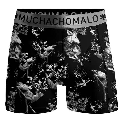 Muchachomalo Chevreuil noir/print boxer