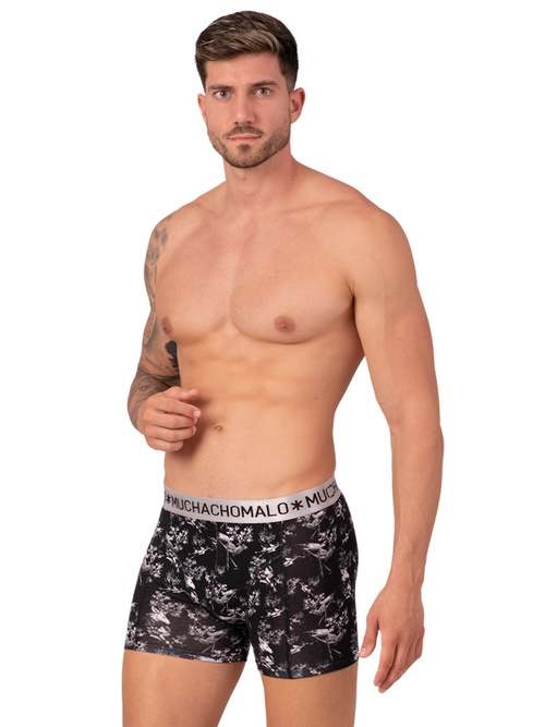 Muchachomalo Chevreuil noir/print boxer Muchachomalo Chevreuil noir/print boxer